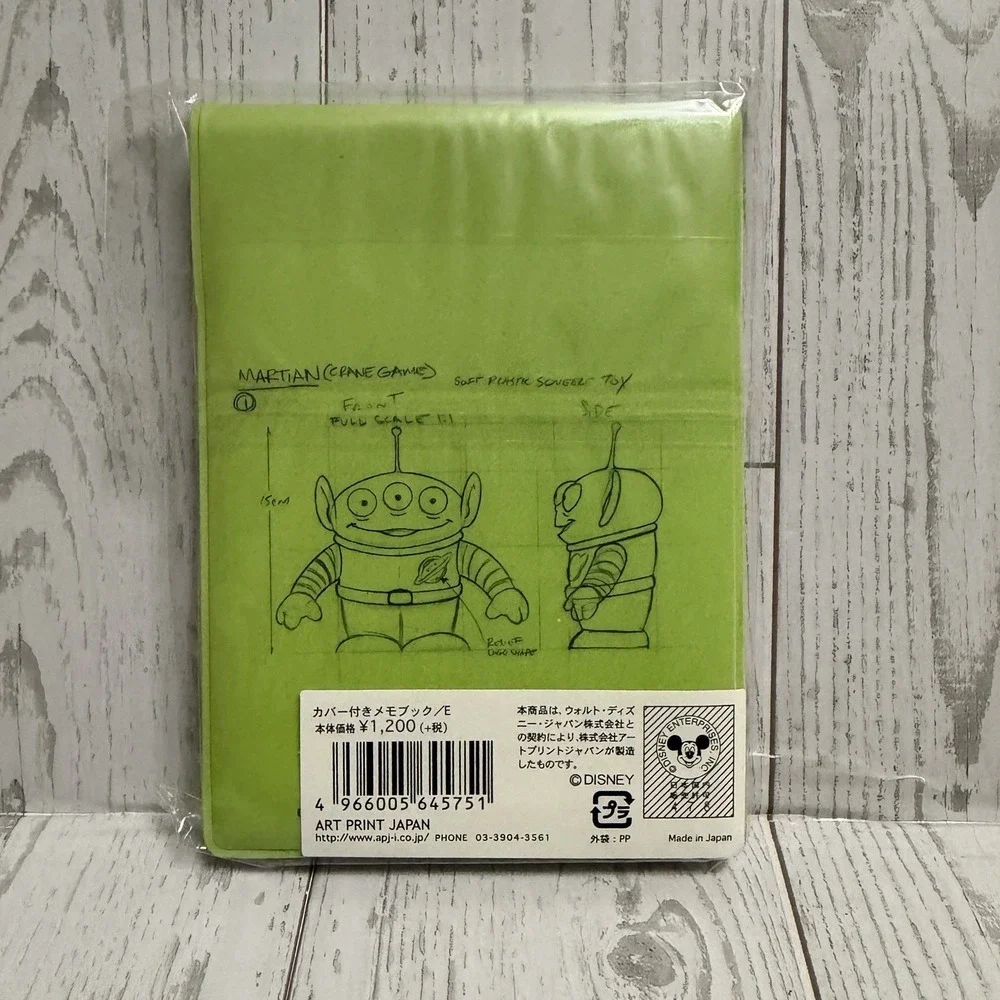 Disney Pixar Japan 30th Anniversary Exhibition Merchandise‎ Mini Notebook Alien